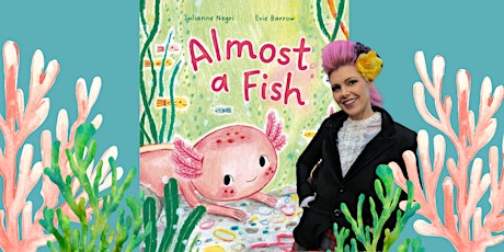 Imagem principal do evento Book Launch & Storytime:  Almost a Fish