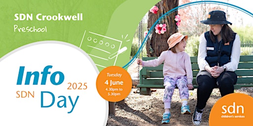 Primaire afbeelding van SDN Crookwell Preschool - Info Day 2025