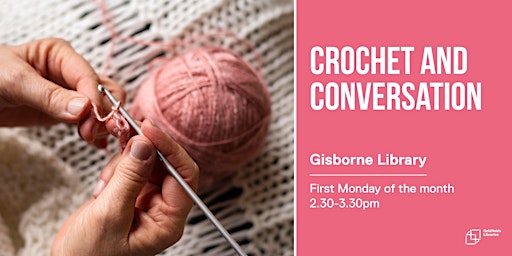 Imagem principal do evento Crochet and Conversation