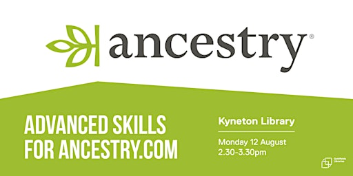 Imagen principal de Advanced skills for Ancestry.com
