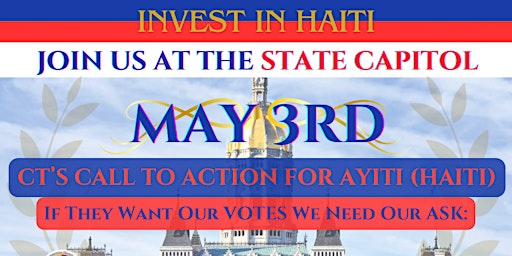 Imagem principal do evento State Capital conversation regarding HAITI