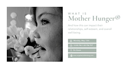 What is Mother Hunger | Q&A Session with Angela Schellenberg