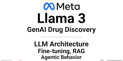 Image principale de Meta Llama 3 Drug Discovery Generative AI Assistant - Developments