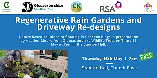 Imagem principal do evento Regenerative Rain Gardens and Driveway Re-Designs