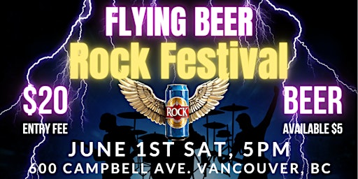 Imagem principal do evento Flying Beer Rock Festival