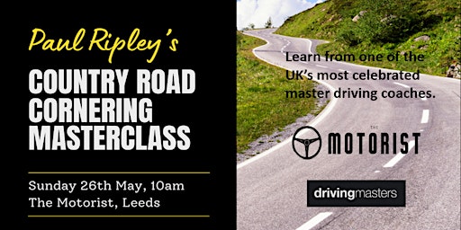 Paul Ripley's 'Country Road CORNERING MASTERCLASS' primary image