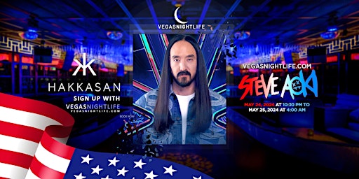 Steve Aoki | Memorial Day Friday | Hakkasan Nightclub Party  primärbild