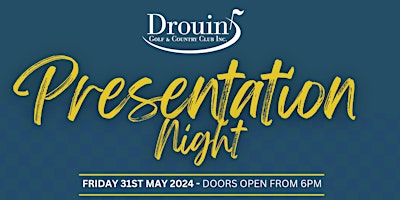 Imagem principal do evento Drouin Golf and Country Club, Presentation Night Hosted By Nick O'Hern