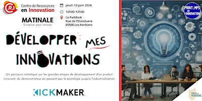 Développer mes innovations primary image