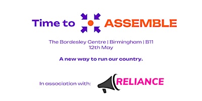 Imagem principal do evento Time to Assemble - Birmingham