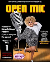 Imagen principal de Open Mic ! Hosted by Melody Sings Facade