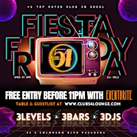 Primaire afbeelding van FIESTA FRIDAY : Sign Up for Free Entry!