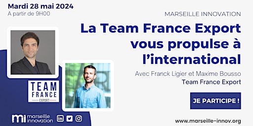 Hauptbild für PETIT-DEJEUNER : La Team France Export vous propulse à l’international