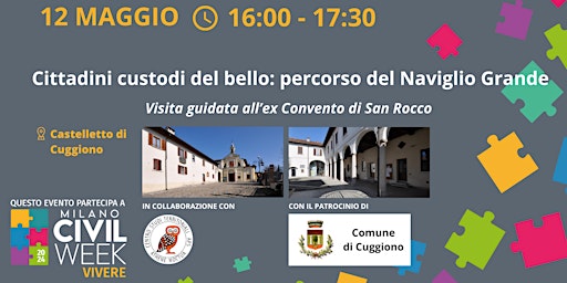 Visita guidata all’ex Convento di San Rocco a Castelletto di Cuggiono primary image