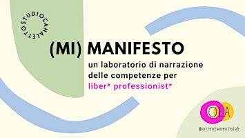 Imagem principal do evento (Mi) Manifesto - Laboratorio narrativo di competenze per freelancer