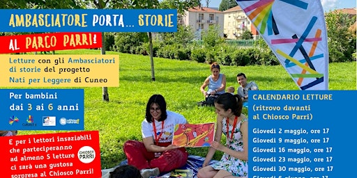 Imagem principal do evento Ambasciatore porta... storie! Al parco Parri > 3-6 anni (INGRESSO LIBERO)