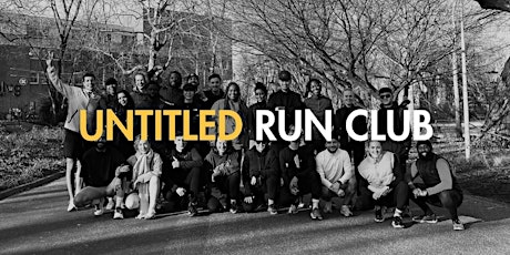 Untitled Run Club 1 year celebration