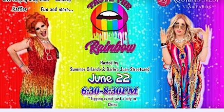 Taste The Rainbow Drag Show