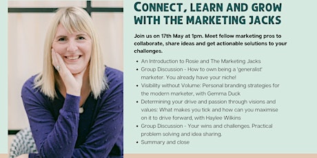 Connect, learn and grow with The Marketing Jacks