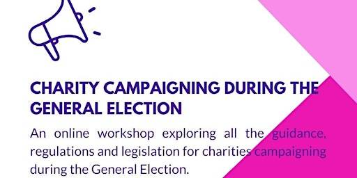 Charity campaigning during the General Election primary image