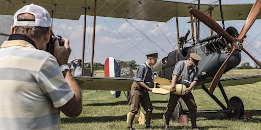 Stow Maries Great War Aerodrome: Shots over Stow Photoshoot