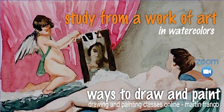 Studying from the Masters (WTDP68) dibujofranco - drawing & painting class  primärbild
