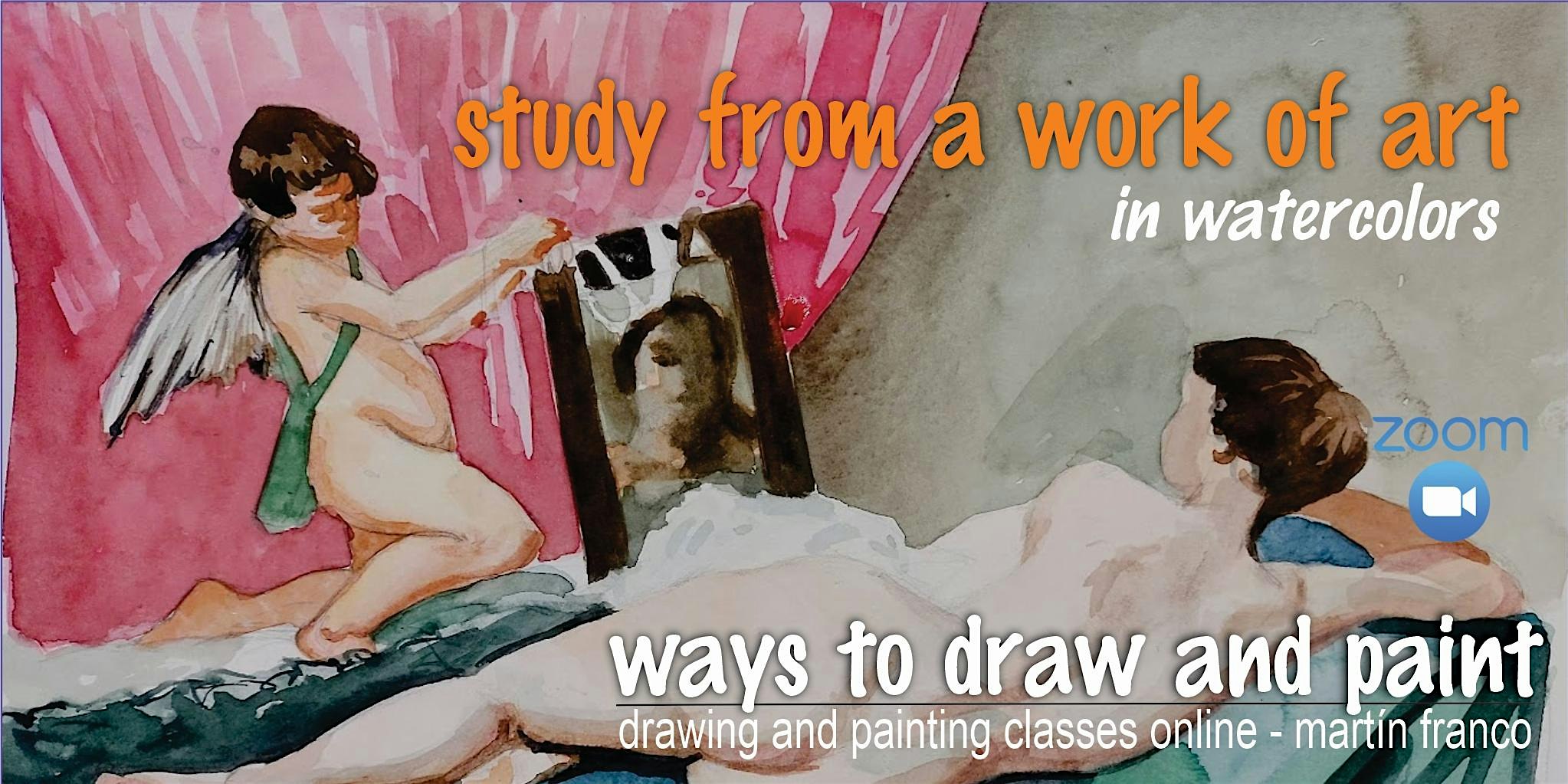 Studying from the Masters (WTDP68) dibujofranco - drawing & painting class