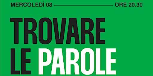 Hauptbild für Laboratorio di scrittura "TROVARE LE PAROLE"