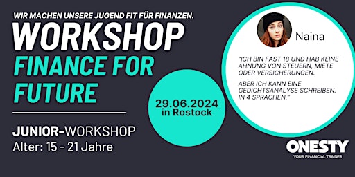 Workshop - Finance for Future primary image