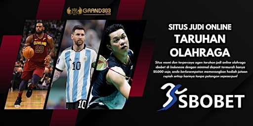 Grand303 : Situs Taruhan Olahraga Online Terlengkap Resmi di Indonesia  primärbild