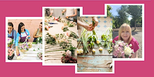 Image principale de Fun with flowers floral workshop - create a fresh flower hatbox