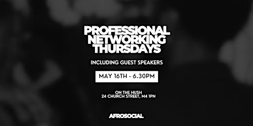 Imagem principal do evento Black Professional Networking Thursdays