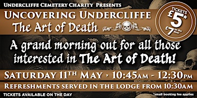 Imagem principal do evento Uncovering Undercliffe - The Art of Death