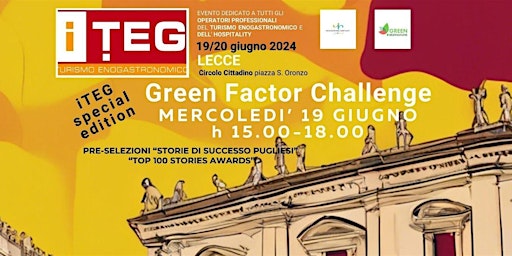 Immagine principale di Green Factor Challenge iTEG Special Edition 
