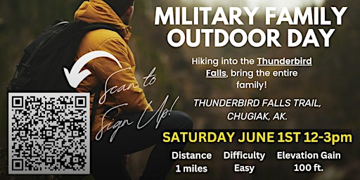 Primaire afbeelding van Military Family Day - Thunderbird Falls Trail