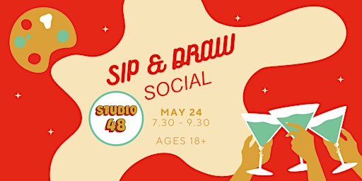 Imagem principal do evento Sip & Draw Social