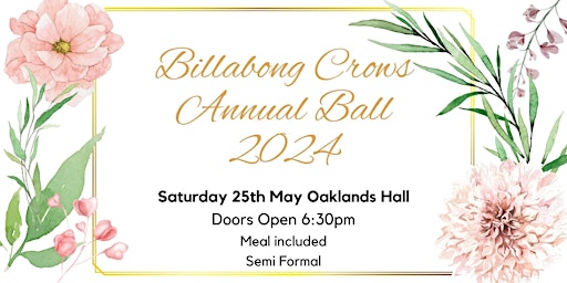 Billabong Crows Annual Ball primary image
