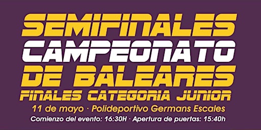 Campeonato de Baleares de Boxeo 2024 -Semifinales y Finales Junior- primary image
