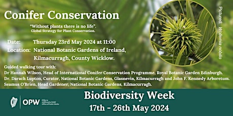 Kilmacurragh Guided Walk: Conifer Conservation