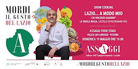 Show Cooking: Vincenzo Guarino -  La Tavola Rossa, Castello di Postignano