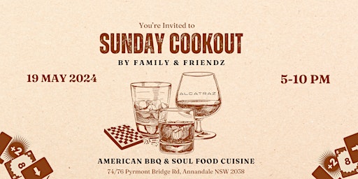 Sunday Cookout -  American BBQ & Soul Food primary image