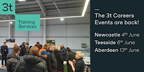 3t's Energy Sector Jobs & Careers Event - Newcastle