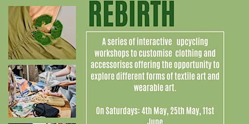 "Rebirth" : an Upcycle Fashion  & Wearable Art community project  primärbild