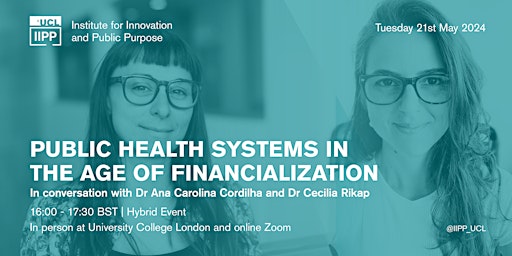 Primaire afbeelding van Public Health Systems in the Age of Financialization