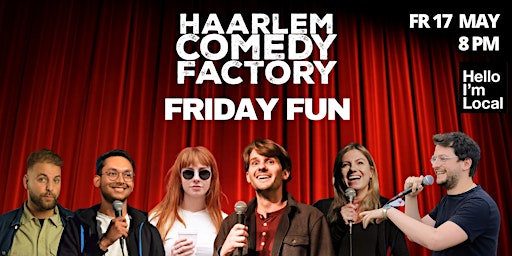 Imagem principal do evento Haarlem Comedy Factory - Friday Fun