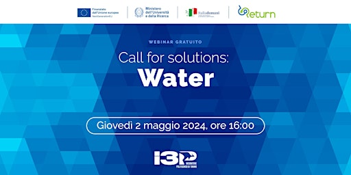 Hauptbild für Call for solutions - Water