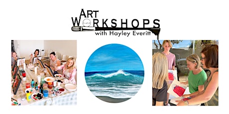 Mothers Day Art Workshop Painting the Aussie Surf: A Coastal Scene