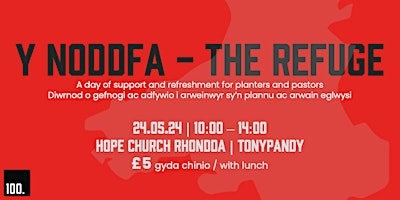 Imagem principal do evento Y Noddfa  |  The Refuge