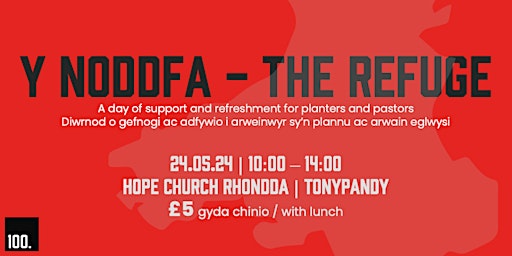 Imagem principal do evento Y Noddfa  |  The Refuge