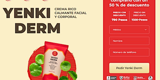 Yenki Derm:crema-Bálsamo-Precio Reseñas-Beneficios-Donde comprar-Cómo utilizar-original  primärbild